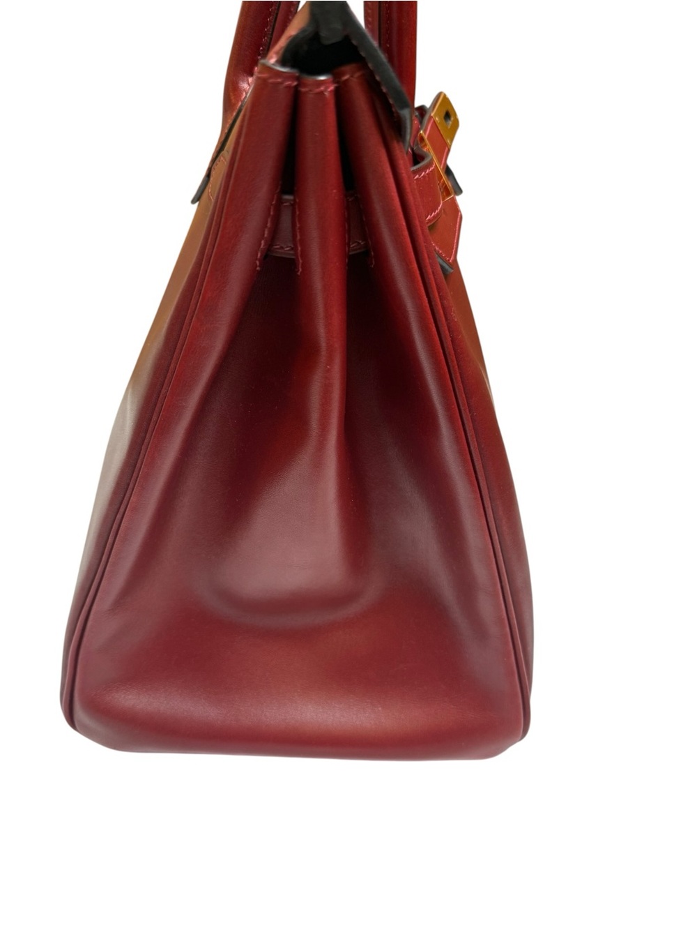 2014 Hermès Birkin 35 – Rouge H Box Calf, Gold-tone Hardware - Picture 3 of 14